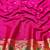 firozi zari woven banarasi silk blend traditional saree with blouse piece