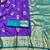 purple zari woven banarasi silk blend traditional saree with blouse piece