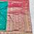 rama zari woven banarasi silk blend traditional saree with blouse piece