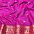 rama zari woven banarasi silk blend traditional saree with blouse piece