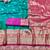 rama zari woven banarasi silk blend traditional saree with blouse piece