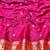 navy blue zari woven banarasi silk blend traditional saree with blouse piece
