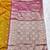 mehendi zari woven banarasi silk blend traditional saree with blouse piece