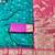 rama zari woven banarasi silk blend traditional saree with blouse piece