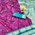wine zari woven banarasi silk blend traditional saree with blouse piece