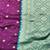 wine zari woven banarasi silk blend traditional saree with blouse piece