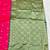 pink zari woven banarasi silk blend traditional saree with blouse piece