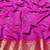 navy blue zari woven banarasi silk blend traditional saree with blouse piece