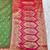 mehendi zari woven banarasi silk blend traditional saree with blouse piece