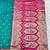 rama zari woven banarasi silk blend traditional saree with blouse piece