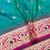 rama zari woven banarasi silk blend traditional saree with blouse piece
