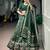 Tasar Silk Printed Free Size Ghaghra Choli with Lace Border & Dupatta for Navratri Garba