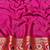 navy blue zari woven banarasi silk blend traditional saree with blouse piece