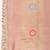 Pink embroidered pure chiffon saree