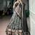 Tasar silk blend Printed Free Size Ghaghra Choli with Lace Border & Dupatta for Navratri Garba
