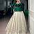 Women's Kanchipuram Zari Woven free size Lehenga and Satin silk blend Top Set