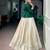Women's Kanchipuram Zari Woven free size Lehenga and Satin silk blend Top Set