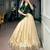 Women Cream & Dark Green Poly Kotha Tussar silk blend Onam Special Lehenga Choli with Embroidered Dupatta