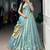 Women's Designer Paithani Silk Zari Woven Lehenga Choli with Paithani Border Dupatta