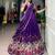 Kalamkari Printed Tussar Silk Lehenga Choli with Chinon Dupatta
