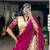 Kalamkari Printed Tussar silk blend Lehenga Choli with Chinon Dupatta