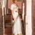 White embroidered pure organza saree