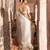 White embroidered pure organza saree
