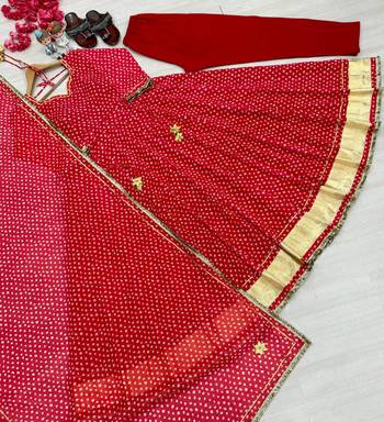 Heavy Bandehj Design Anarkali Gown Suit Set Festival Wear Gown Suit Set  6