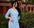Rayon Printed Indian A-Line Blue Jaipuri Kurtas & Kurtis