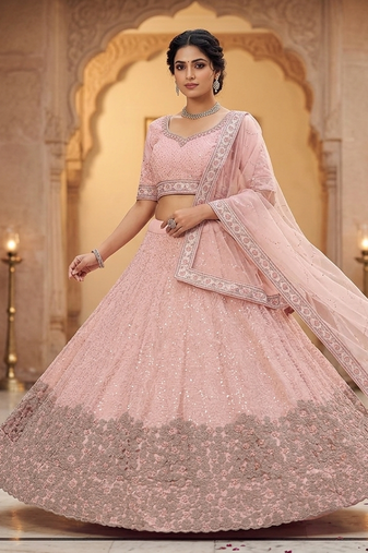 new designer party wear light weight lehanga chunni dress