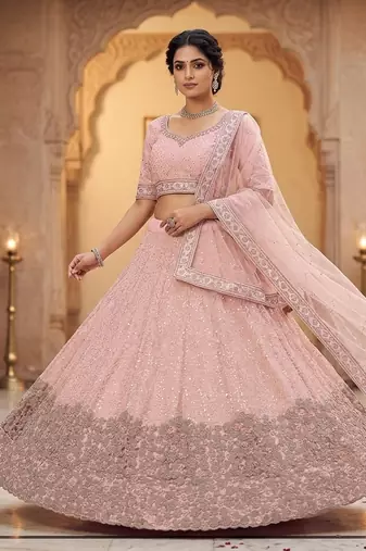 new designer party wear light weight lehanga chunni dress