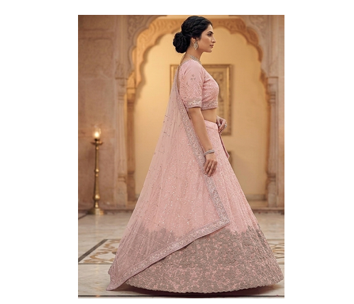 new designer party wear light weight lehanga chunni dress 2