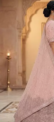 new designer party wear light weight lehanga chunni dress