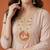 Women's Chiku Embroidered Viscose Straight Kurta, Pant and Dupatta Set