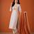 Women's Chiku Embroidered Viscose Straight Kurta, Pant and Dupatta Set