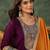 Embroidered Vichitra Silk Flared Anarkali Pant and Dupatta Set