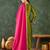 Embroidered Vichitra Silk Flared Kurta Pant and Dupatta Set
