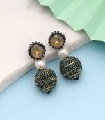 Multi color fashion earrings with trendy designer style