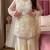 Women's Gorgeous Embroidery Work Georgette Silk Fabric Straight Kurta Sharara and Dupatta Set