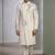Cream sherwani for mens