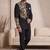 Black silk jodhpuri for men's wear