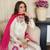 Embroidered Roman Glass Silk Straight Kurta Sharara and Dupatta Set