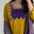 Embroidered Chanderi Flared Kurta Pant and Dupatta Set