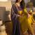 Embroidered Chanderi Flared Kurta Pant and Dupatta Set