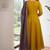 Embroidered Chanderi Flared Kurta Pant and Dupatta Set