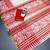 White linen geometric printed casual saree with blouse piece