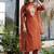 Embroidered Silk Straight Kurta Pant and Dupatta Set