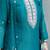 Embroidered Chinon Silk Straight Kurta Pant with Koti Set