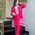Embroidered Chinon Silk Straight Kurta Pant with Koti Set
