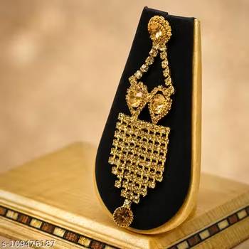 Indian bollywood gold plated kundan choker bridal necklace earrings jewelry set 1